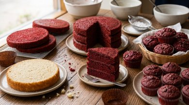 Mixer för tårtbottnar och muffins