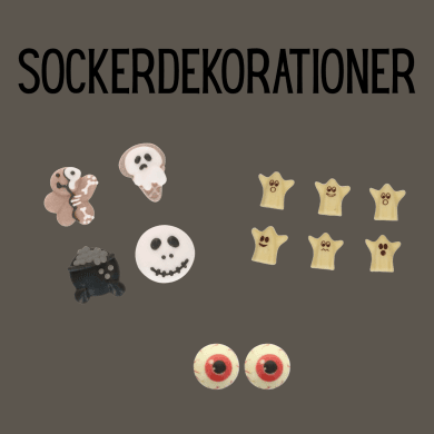 Sockerdekorationer