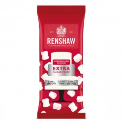 Renshaw Marshmallow extra vit Sockerpasta 1kg white