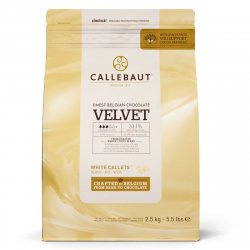 Callebaut Vitchoklad Velvet, 2,5 kg 