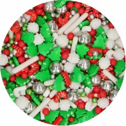 FunCakes 3D Sprinkle Medley Christmas Wishes 70 g
