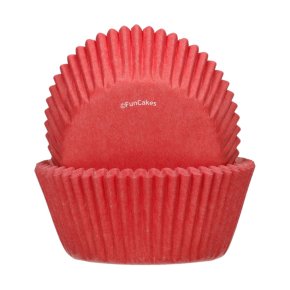 Muffinsformar Röd 48st - FunCakes