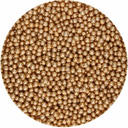  FunCakes Sugar Pearls Small Vintage Gold 80 g