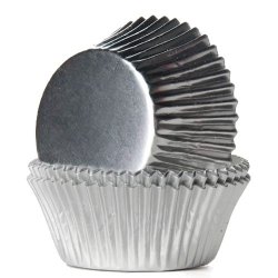 House of Marie Cupcakesformar Silver - pk24
