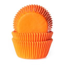 House of Marie Cupcakesformar Orange - pk50