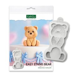 Katy Sue Silikonform Enkel Stand Bear