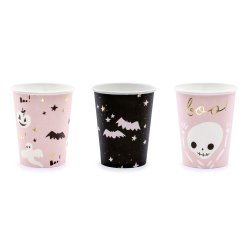 PartyDeco Halloween Muggar Boo! 6st 