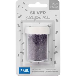 PME Silver Glitter Flakes