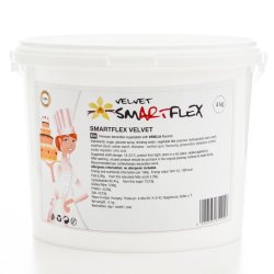 SmartFlex Fondant White Velvet Vanilla 4kg dreamcakes