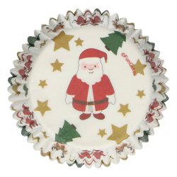Muffinsformar Christmas 48st - FunCakes