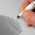 RD Cake Craft Pen - Silver Grey