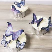 Ätbara Fjärilar - Lila