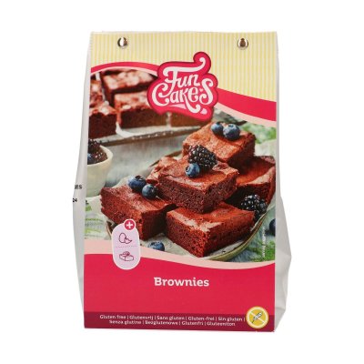 Zoom bild av Brownie glutenfri från FunCakes
