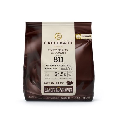 Callebaut 811 Mörkchoklad 54,5% 400g