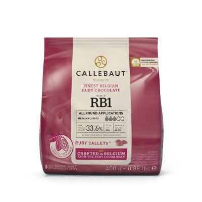 Callebaut Choklad -Ruby- 400g