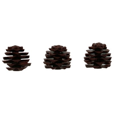 Zoom bild av Chokladdekorationer Kottar - FunCakes1