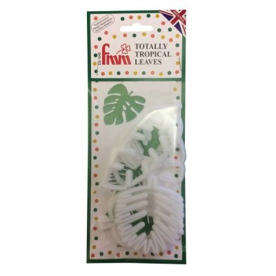 Zoom bild av FMM Totally Tropical Leaves Cutters Set om 4