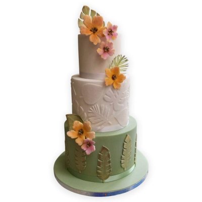 Zoom bild av FMM Totally Tropical Leaves Cutters Set om 4