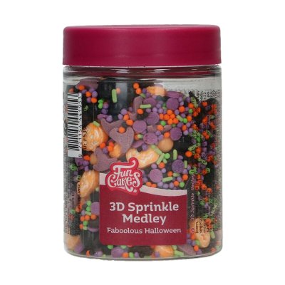 Zoom bild av FunCakes 3D Strössel Medley Faboolous Halloween 70 g
