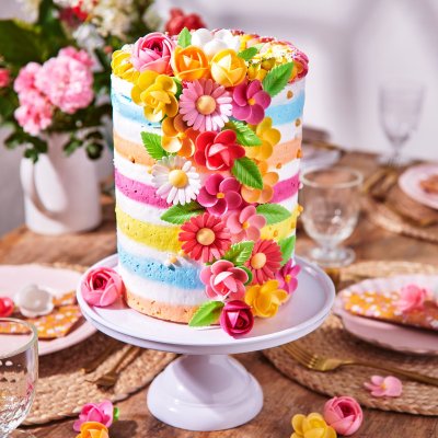 Zoom bild av FunCakes Wafer Frangipani & Blad