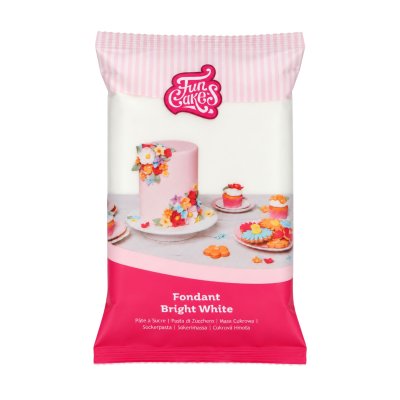 Zoom bild av Sockerpasta bright white 1 kg från FunCakes