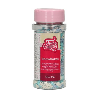 Zoom bild av FunCakes Mini Snowflakes Mix 50 g