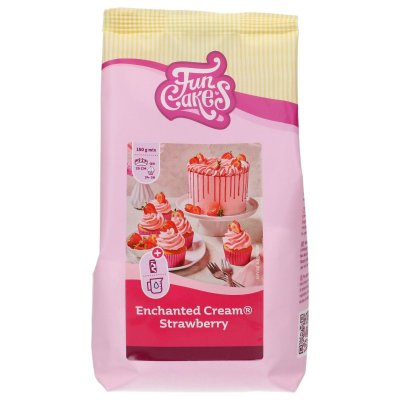Zoom bild av FunCakes Mix för Enchanted Cream® Jordgubb 450g