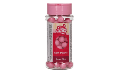 Zoom bild av FunCakes Sockerpärlor Large Rosa 70 g 