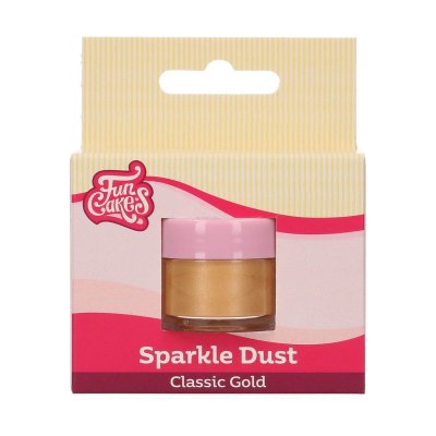 Zoom bild av FunCakes Pulverfärg Classic Gold