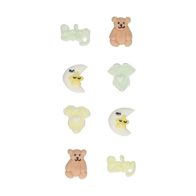 Zoom bild av Funcakes sockerdekoration - Happy Baby