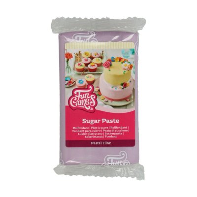 FunCakes sockerpasta - Pastell Lila 250g 