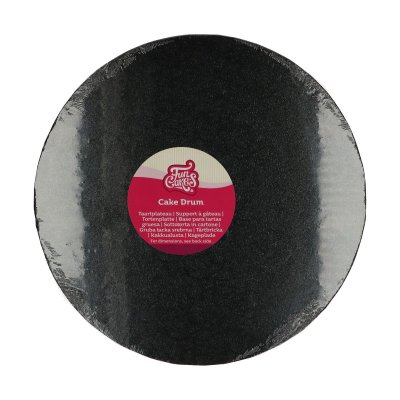 Zoom bild av Runda Tårtbrickor Svart 12mm 30,5cm