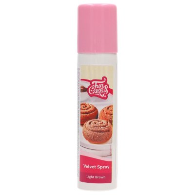 Zoom bild av FunCakes Velvet Spray Ljuschoklad 100 ml