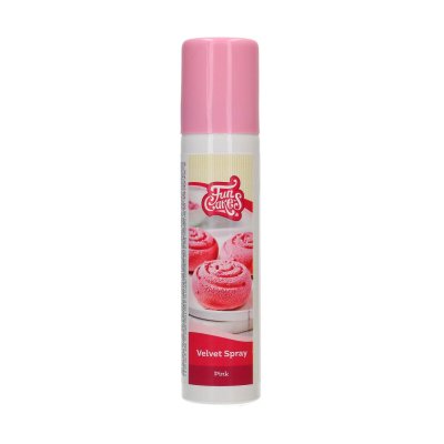 Zoom bild av FunCakes Velvet Spray - Black 100ml
