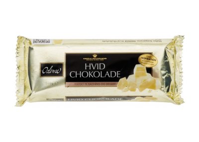 Zoom bild av Odense Vitchokladblock 150g