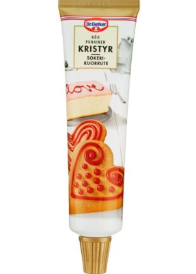 Zoom bild av Dr. Oetker Kristyr Röd 125g