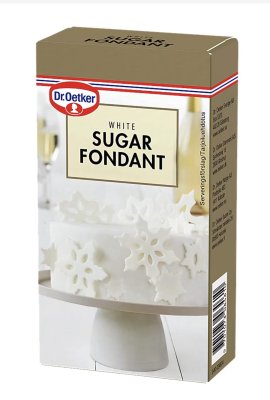 Zoom bild av Dr. Oetker Sugar Fondant White 250g