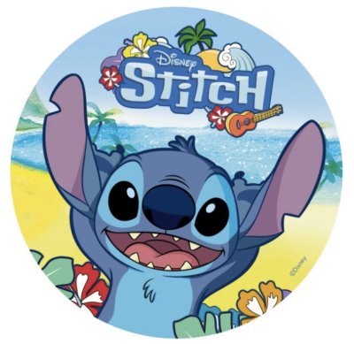 Zoom bild av Tårtbild - Lilo & Stitch