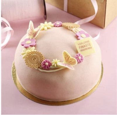 Zoom bild av Marsipan Rosa med smak av Strawberry & Cream 2,5 kg