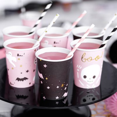 Zoom bild av PartyDeco Halloween Muggar Boo! 6st