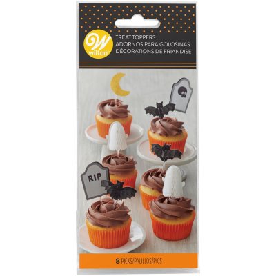 Zoom bild av Wilton Cupcake Toppers Halloween 8-pack