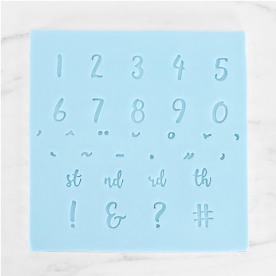 Zoom bild av PME Fun Fonts Nummer & Tecken