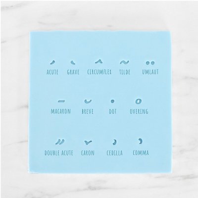 Zoom bild av PME Fun Fonts Nummer & Tecken