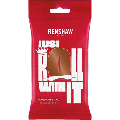 Renshaw sockerpasta - Mörkbrun 250g 
