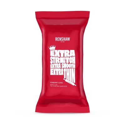 Zoom bild av Renshaw sockerpasta - Extra Röd 1kg