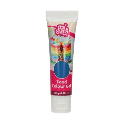 Zoom bild av Royal Blue Pastafärg (Geléfärg) - FunCakes