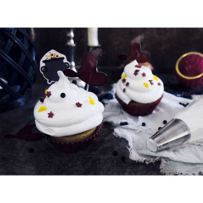Zoom bild av ScrapCooking - Halloween formar med cake toppers 24st
