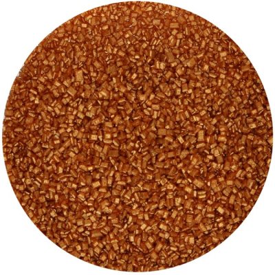 Zoom bild av Sockerkristaller brons - FunCakes