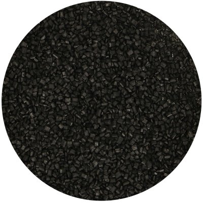 Zoom bild av Sockerkristaller svarta - FunCakes