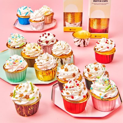 Zoom bild av Wilton Muffinform Rosa pk/50